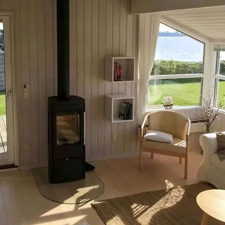Waterfront House In First Row At Fyns Hoved *