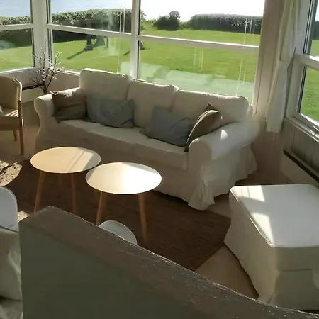 Waterfront House In First Row At Fyns Hoved *